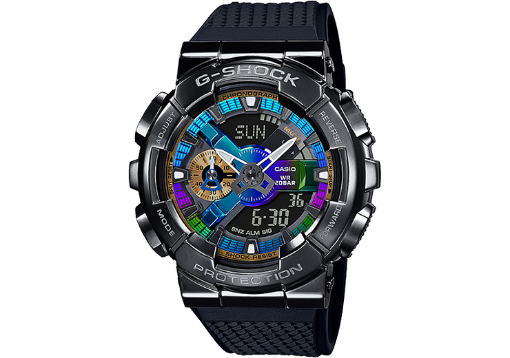 【値下中】★新品★G-SHOCK Gショック  GM-110B-1AJF 腕時計円形ベルトカラー